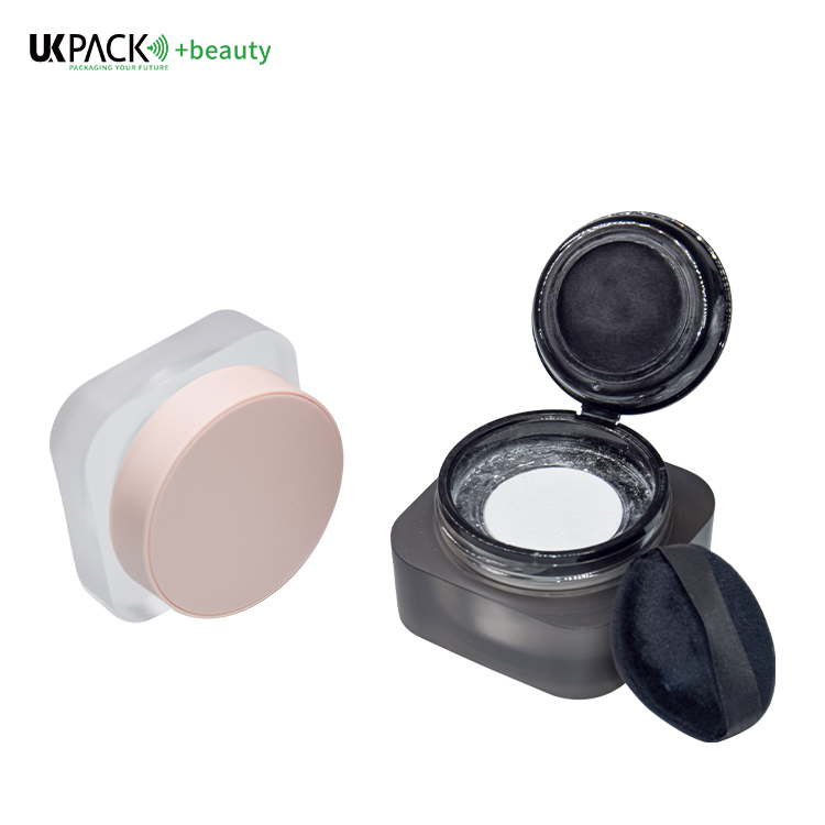 8g Customized Color And Logo square shape Powder Jar cream jar skin care packaging UKC67