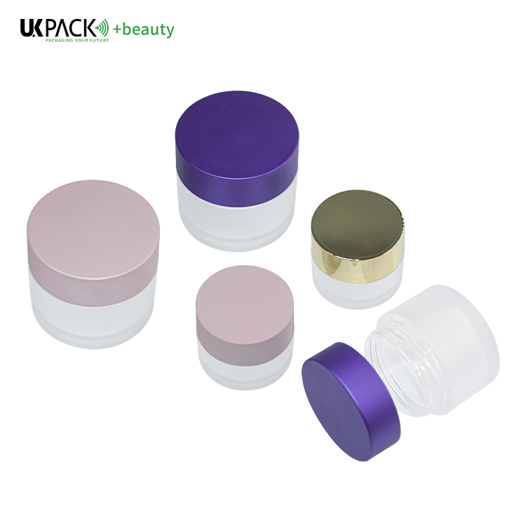 15g / 30g / 50g Customized Color PMMA Round Shape Cream Jar Mask Face Cream Jar UKC68