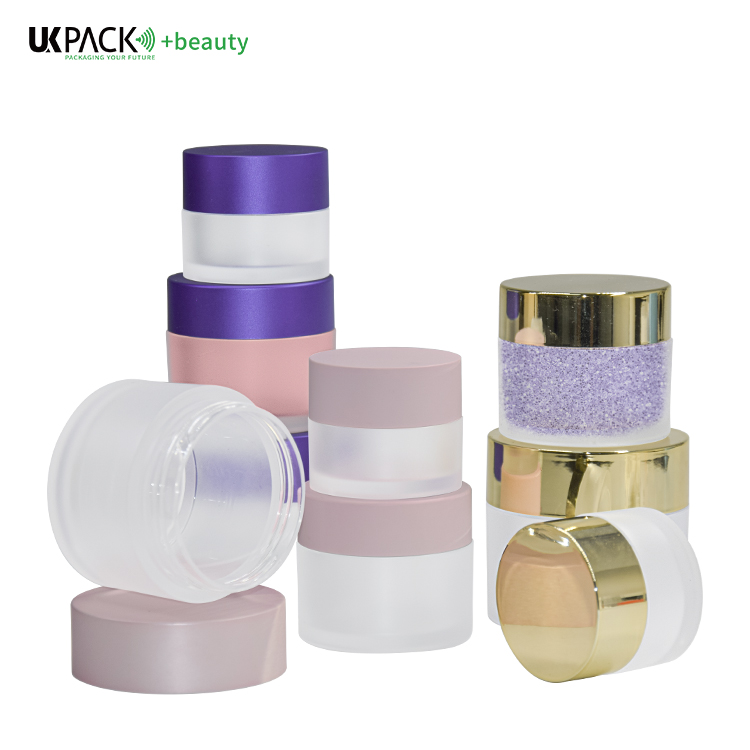 15g / 30g / 50g Customized Color PMMA Round Shape Cream Jar Mask Face Cream Jar UKC68