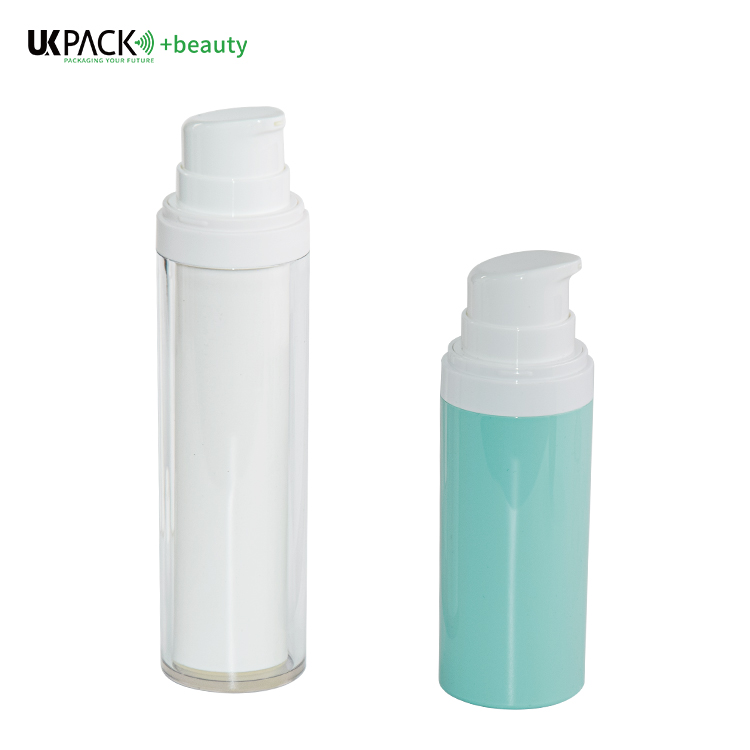 30ml/50ml PET Customized Color And Logo Cream Serum Airless pump Bottle Cosmetic Packaging UKA76