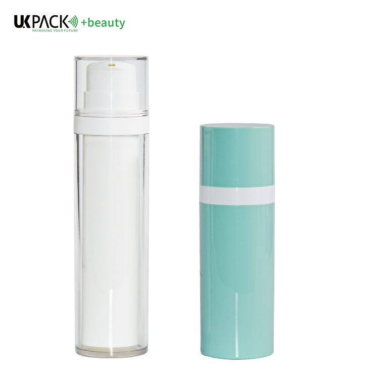 30ml/50ml PET Customized Color And Logo Cream Serum Airless pump Bottle Cosmetic Packaging UKA76