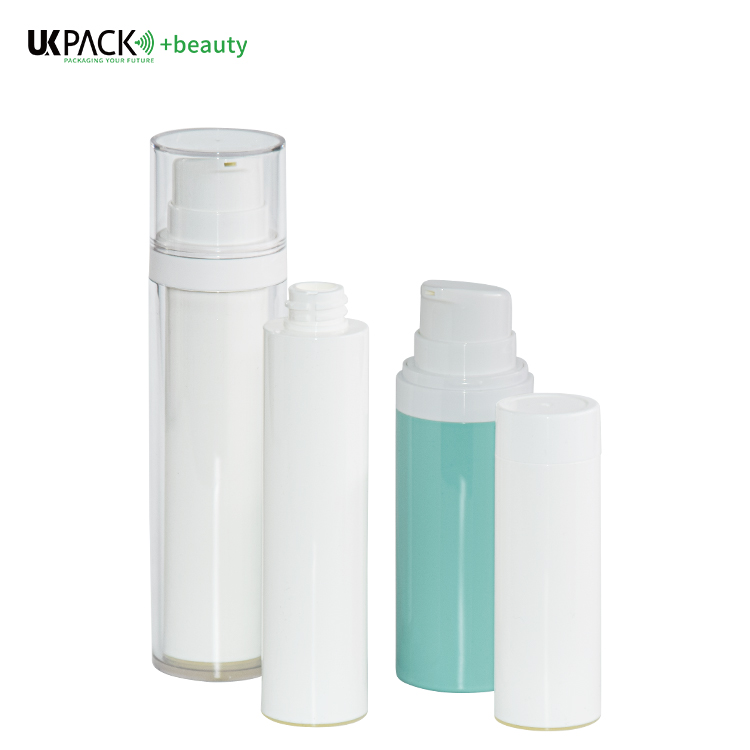 30ml/50ml PET Customized Color And Logo Cream Serum Airless pump Bottle Cosmetic Packaging UKA76