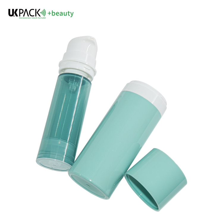 30ml/50ml PET Customized Color And Logo Cream Serum Airless pump Bottle Cosmetic Packaging UKA76