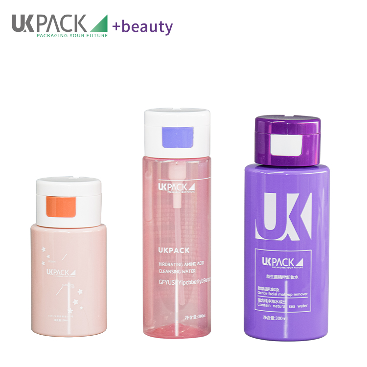 innovative cosmetic packaging bottle  for Makeup remover packaging 150ml 200ml 300ml
