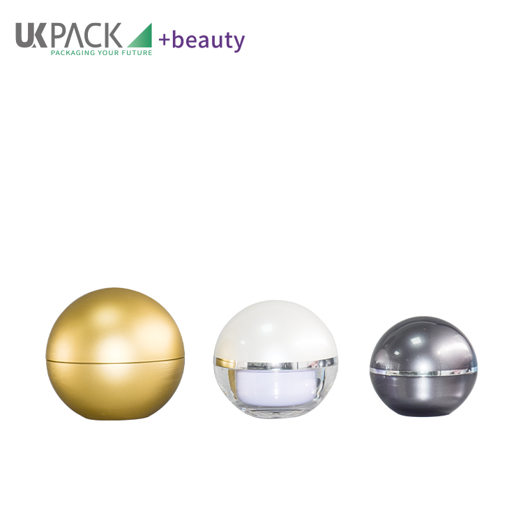 15ml / 30ml / 50ml Customized Color And Logo Round Shape Eye cream Face Cream Jar UKC65