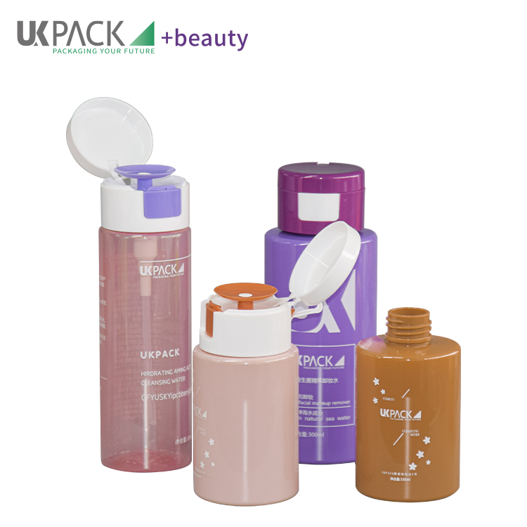 innovative cosmetic packaging bottle  for Makeup remover packaging 150ml 200ml 300ml