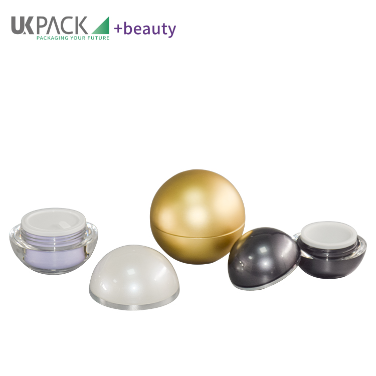 15ml / 30ml / 50ml Customized Color And Logo Round Shape Eye cream Face Cream Jar UKC65