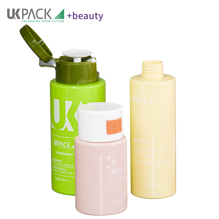 innovative cosmetic packaging bottle  for Makeup remover packaging 150ml 200ml 300ml
