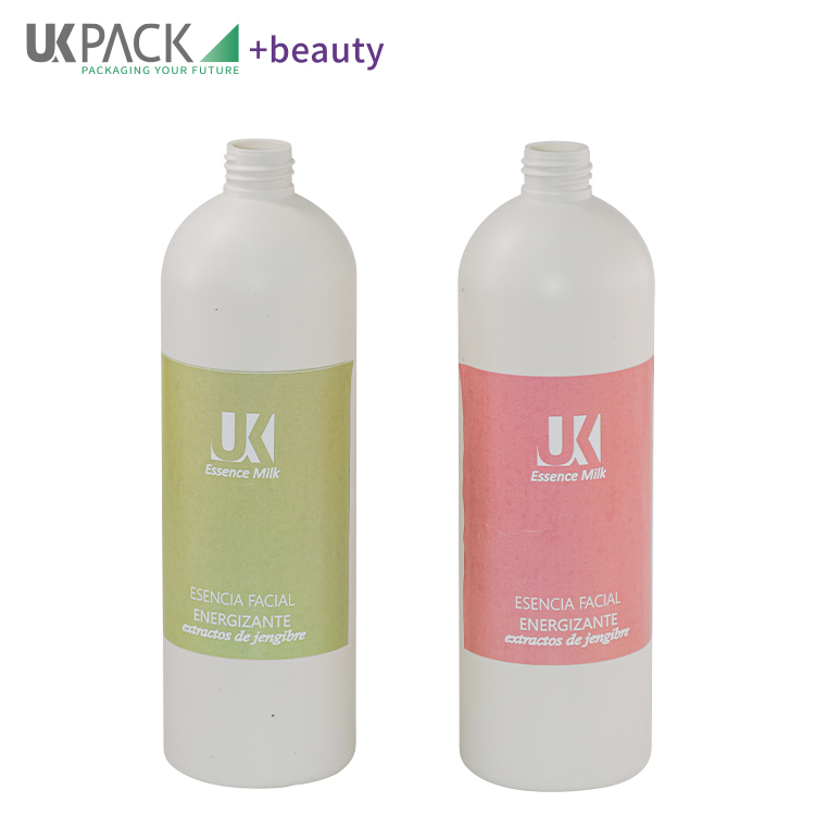 PMU Inorganic Biodegradable Shampoo Bottle 400ml With PP Mono Lotion Pump