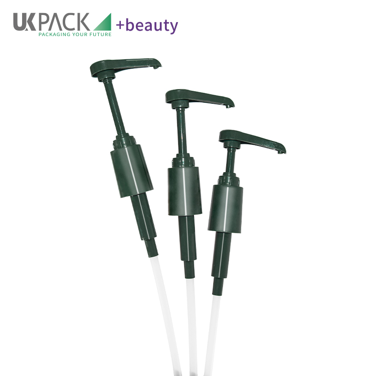 Food Grade PP Hand Santitizer Sauce Dispenser Pump With Long Closure UKS10