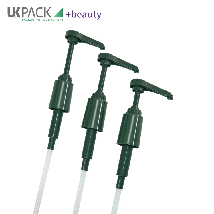 Food Grade PP Hand Santitizer Sauce Dispenser Pump With Long Closure UKS10
