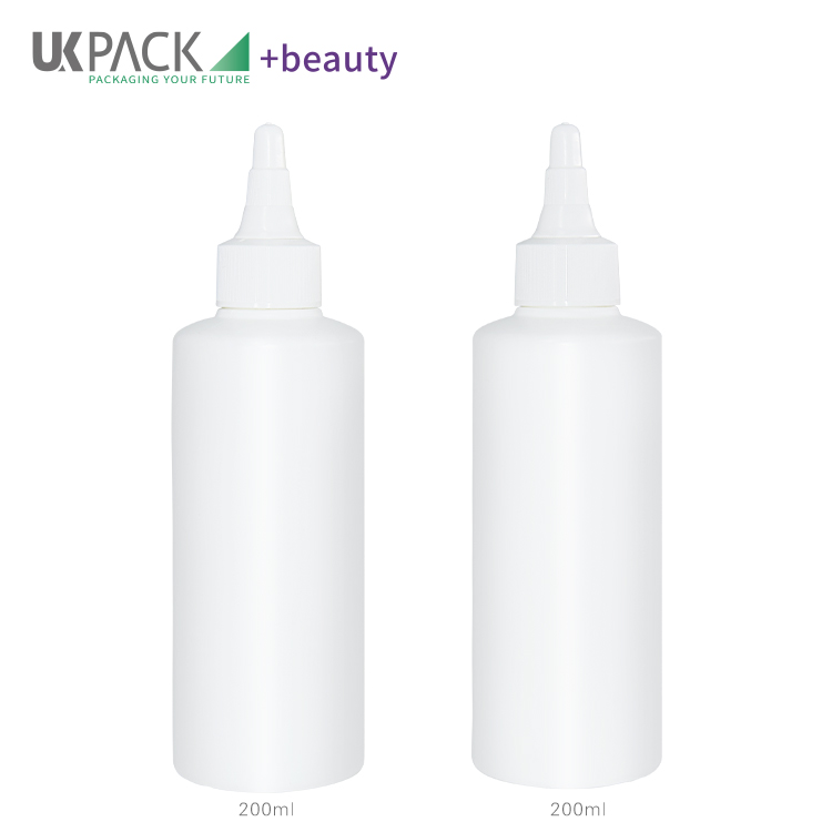 200ml HDPE Shampoo Packaging Hair Care Packaging Cosmetic Bottle UKL29