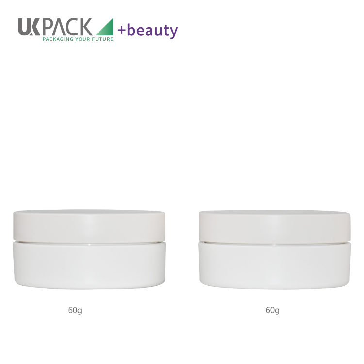 60g Cosmetic Cream Jars PMU Biodegradable Materials Plastic Jar Container