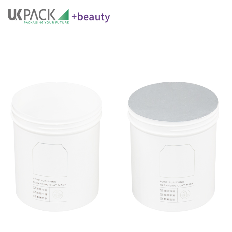 450g PP Facial Mask Cosmetic Cream Jars With Aluminum Foil Gasket Sealing