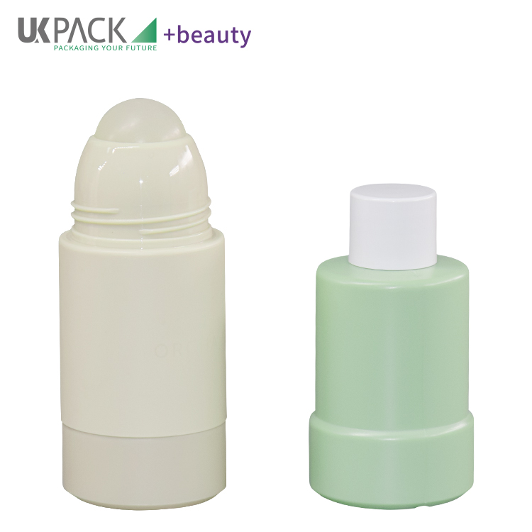50g/75g PP Replaceable Deodorant Stick Suncream Stick Skin Care Packaging Bodu Roll On Refill UKDS08