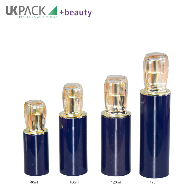 Luxury PETG Skincare Cosmetic Packaging Lotion Bottle 40ml 100ml 120ml 170ml