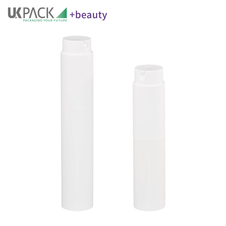 PP Rotary Airless Pump Bottles Refillable Packaging For Cosmetics Detachable Container