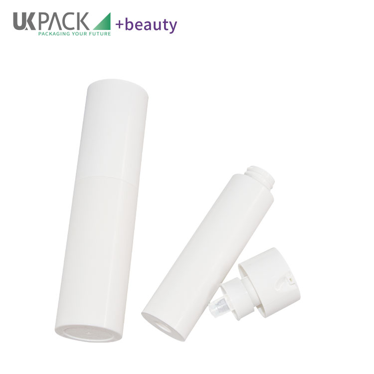 PP Rotary Airless Pump Bottles Refillable Packaging For Cosmetics Detachable Container