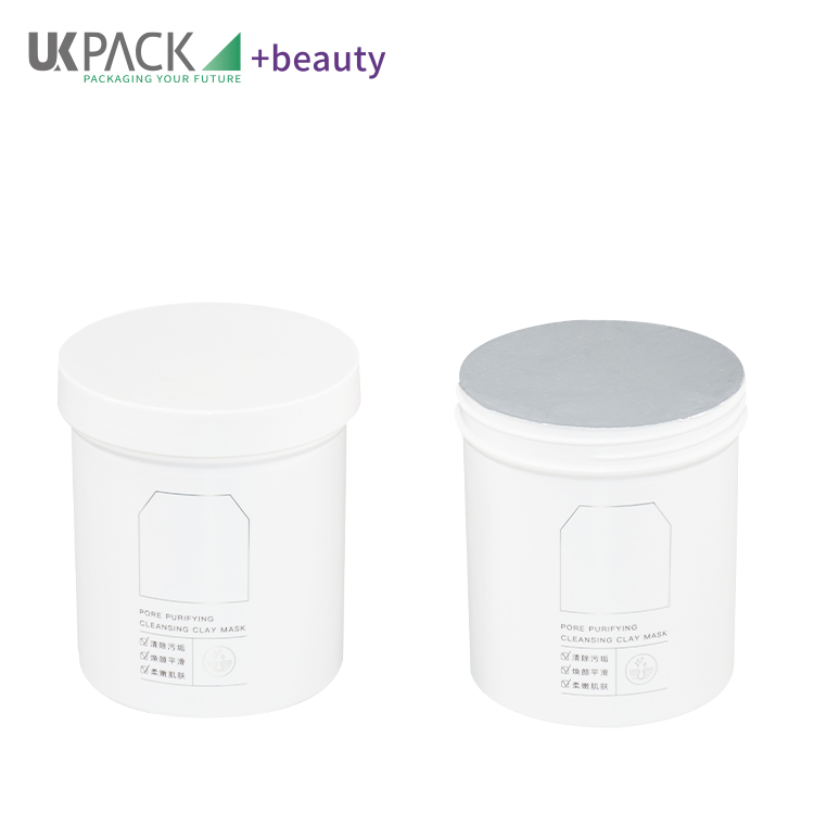 450g PP Facial Mask Cosmetic Cream Jars With Aluminum Foil Gasket Sealing