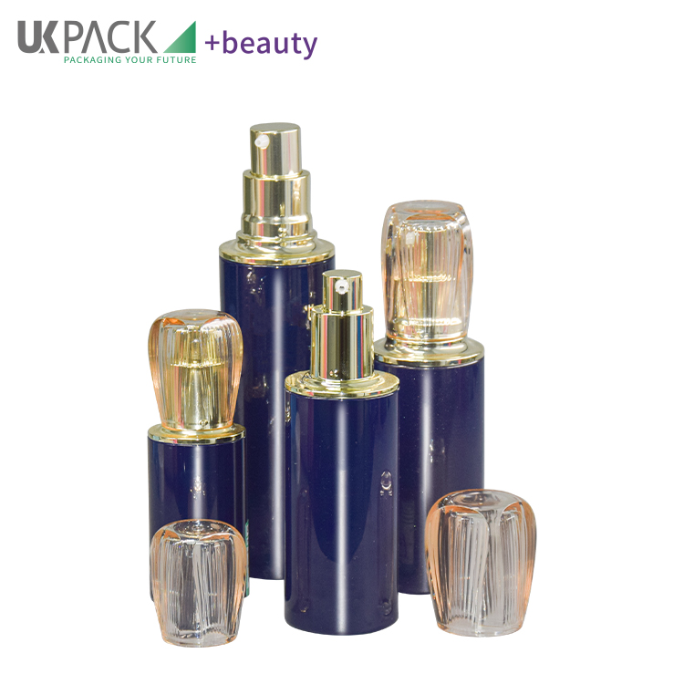 Luxury PETG Skincare Cosmetic Packaging Lotion Bottle 40ml 100ml 120ml 170ml