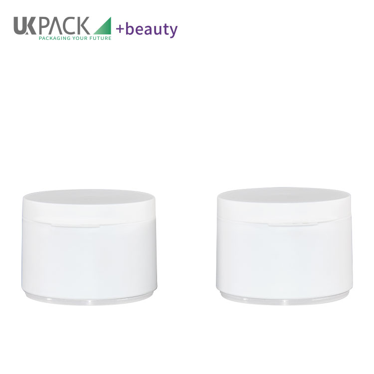100g PP Flip Cosmetic Cream Jars With Magnet Scoop Aluminum Foil Gasket Sealing