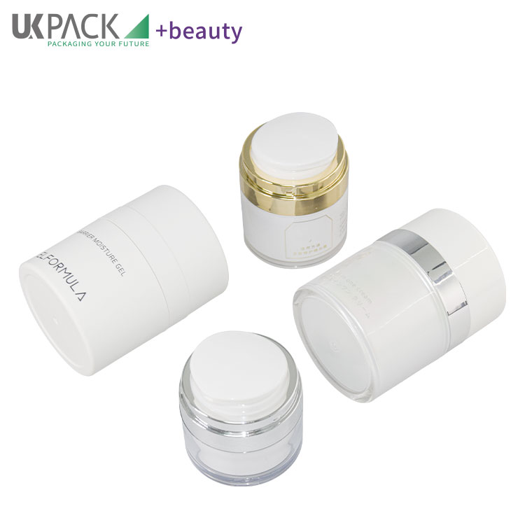 15g Airless Cosmetic Jar Acrylic Skincare/ Haircare Container For Cream Gel Lotion