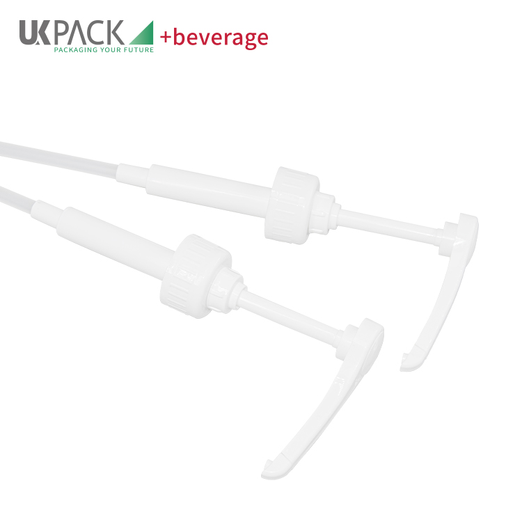 Food Grade Plastic PP Narrow Head Syrup Dispenser Pump 5ml/8ml/10ml Output 38-410 Closure