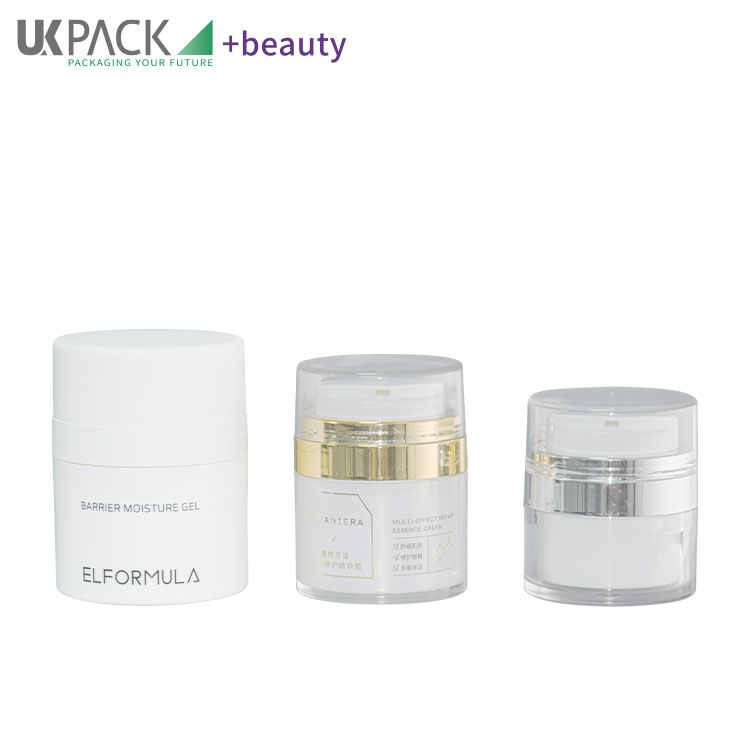 15g Airless Cosmetic Jar Acrylic Skincare/ Haircare Container For Cream Gel Lotion