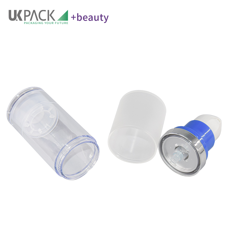 UKA71 White AS Lotion Bottle 30ml 50ml Airless Travel Bottle For Sunscreen Cream Packaging