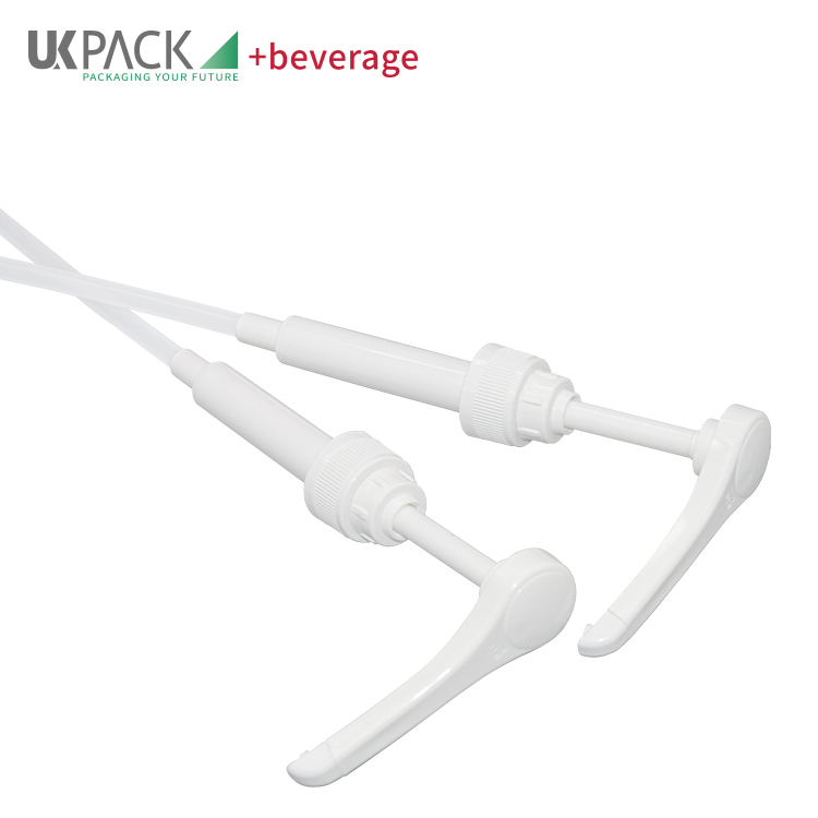 UKS10 Narrow Food Grade Plastic Dispenser Pumps 28/410 For Liquid Creamer Bottle 1883