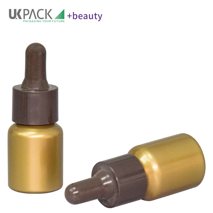 15ml Plastic PET Dropper Bottle For Cosmetic Essence Packaging