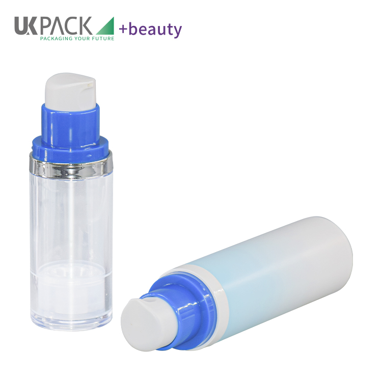 UKA71 White AS Lotion Bottle 30ml 50ml Airless Travel Bottle For Sunscreen Cream Packaging