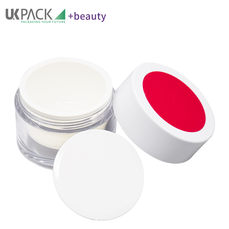 50g Leak Proof Cosmetic Cream Jars Full Electroplating Process