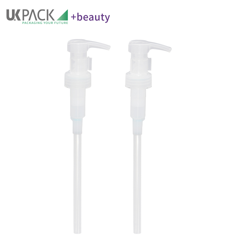 Custom Color 33-410 Mono PCR Lotion Pump Dispenser With 4cc Dosage Packaging