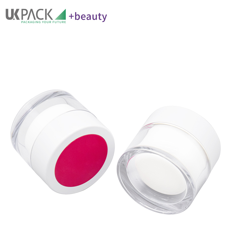 50g Leak Proof Cosmetic Cream Jars Full Electroplating Process
