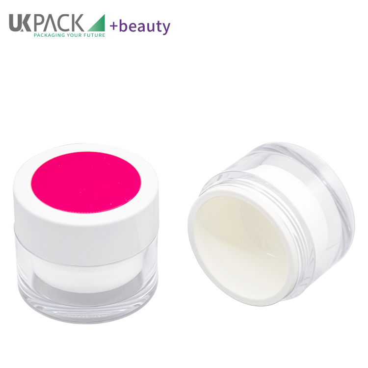 50g Leak Proof Cosmetic Cream Jars Full Electroplating Process