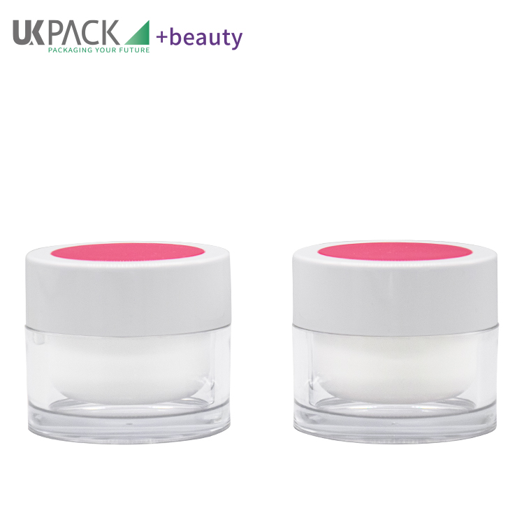 50g Leak Proof Cosmetic Cream Jars Full Electroplating Process