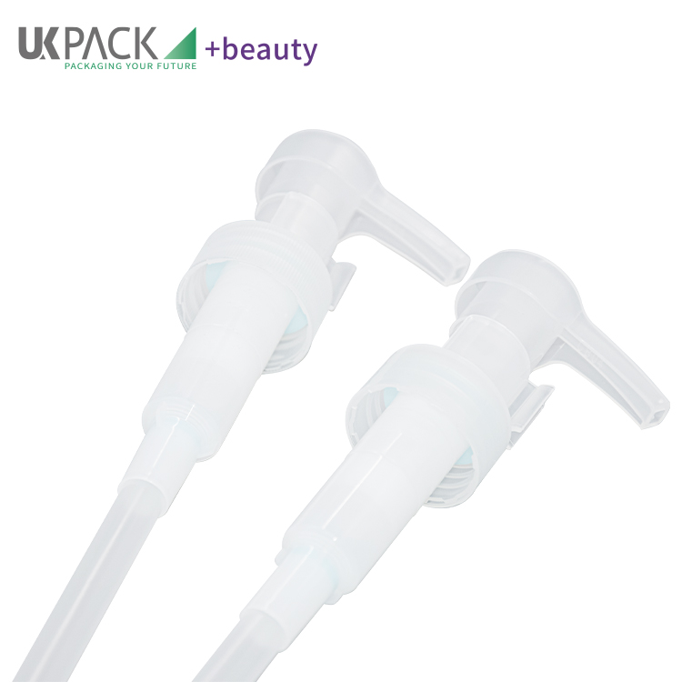 Custom Color 33-410 Mono PCR Lotion Pump Dispenser With 4cc Dosage Packaging