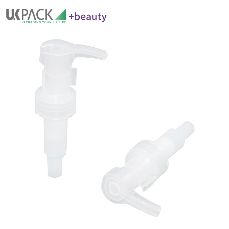 Custom Color 33-410 Mono PCR Lotion Pump Dispenser With 4cc Dosage Packaging