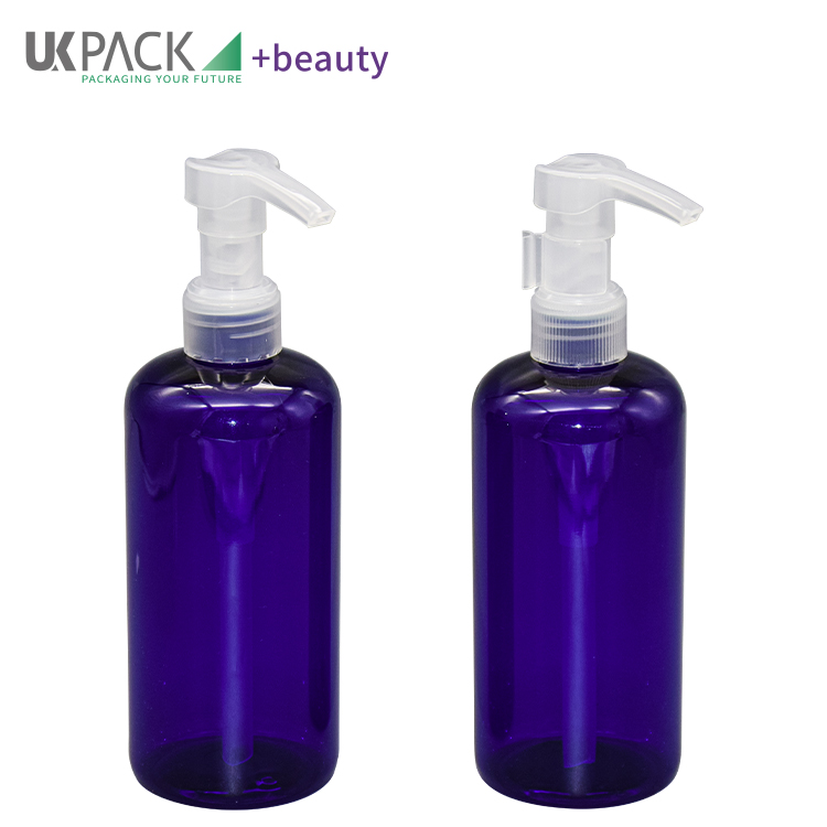 500ml PET Lotion Bottle With Mono All Plastic 28-410 4cc Dosage Dispenser