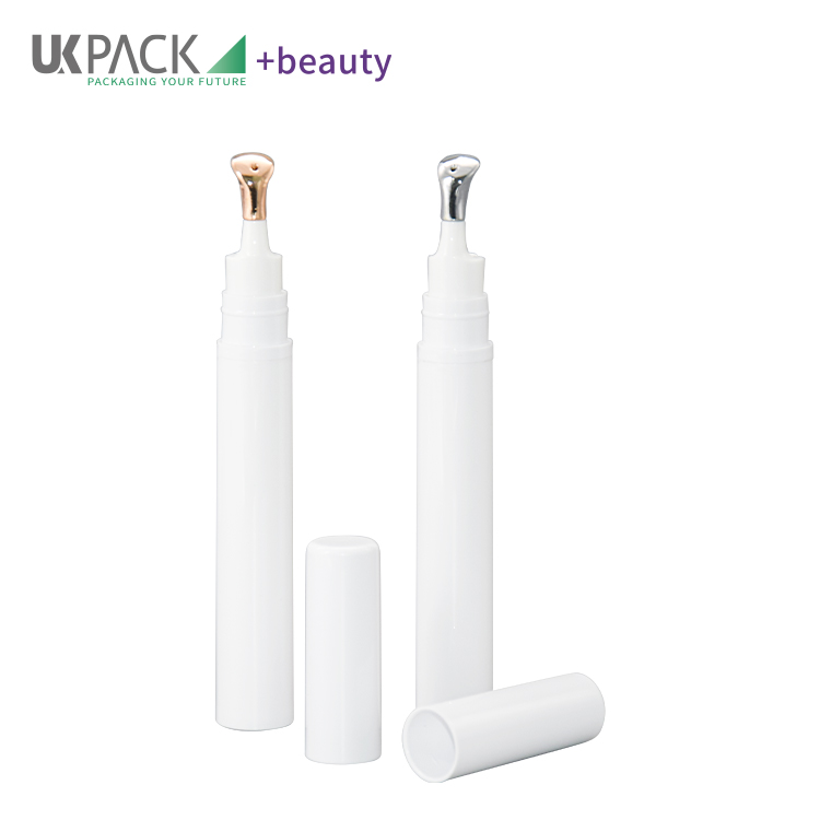 15ml PP Plastic Airless Eye Care Pump Bottles Custom Cosmetic Packaging