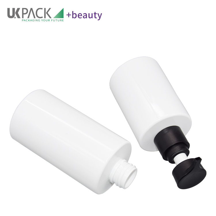 Empty PET Lockable Flat Pump Lotion Bottle For Creams Hand Sap Body Wash150ml 200ml