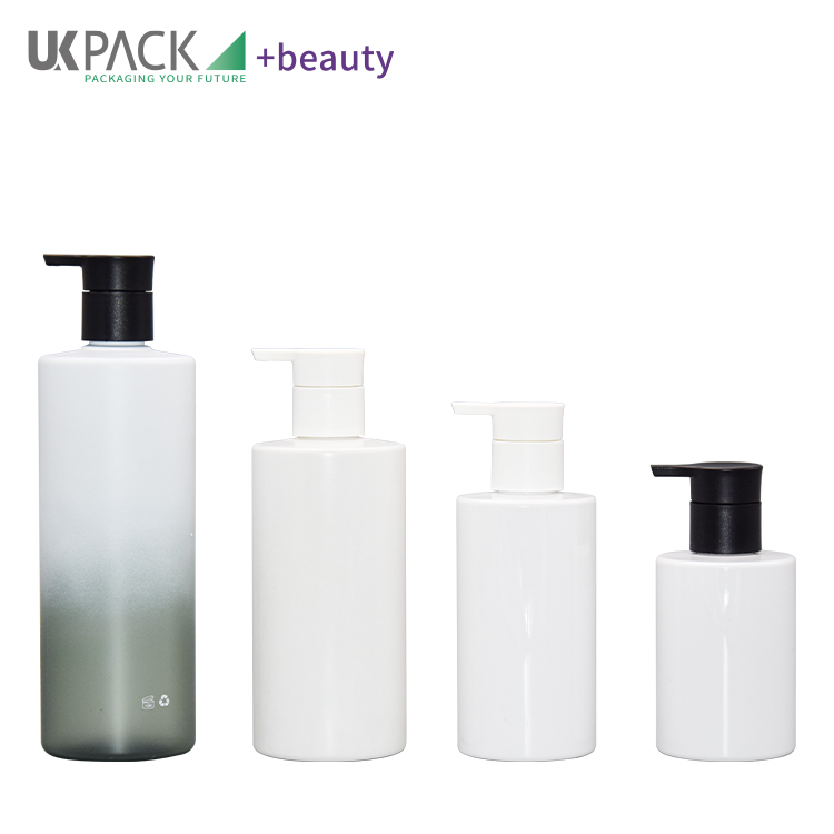 Empty PET Lockable Flat Pump Lotion Bottle For Creams Hand Sap Body Wash150ml 200ml