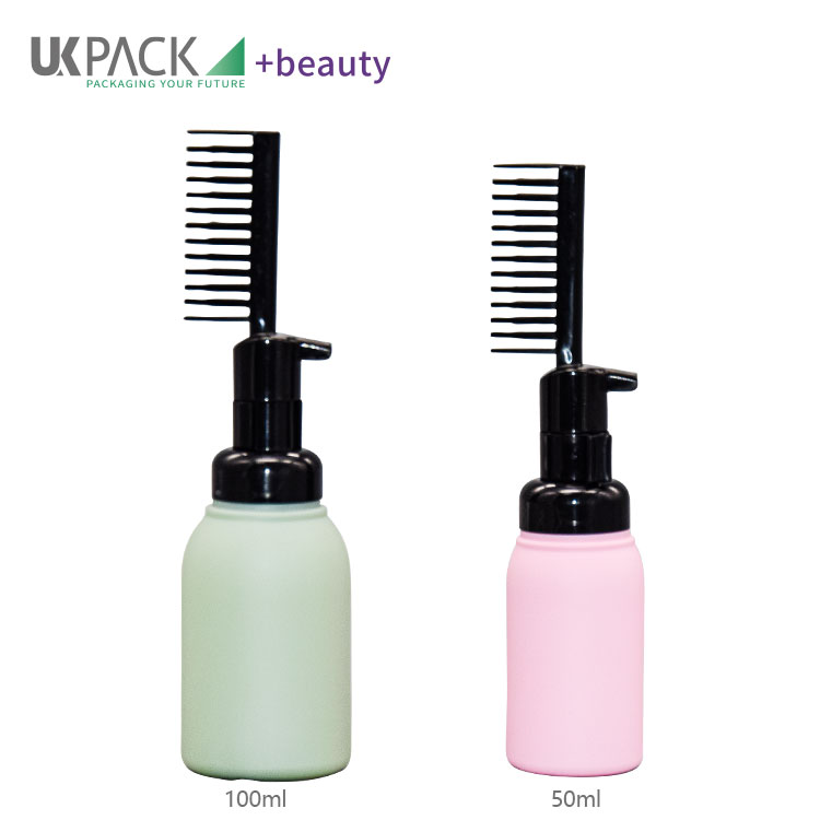 50ml 100ml Hair Dye Bottle With Combe Cosmetic Salon Packaging Bottle