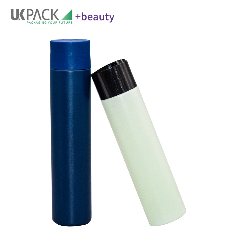 250ml / 300ml HDPE Hair Care Container Squeezable Lotion Pump Bottle Skin Care Packaging UKL14