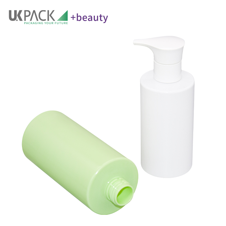 Flat Shoulder Leak Proof PET Lotion Bottle For Body Wash Moisturizer Liquid Soap