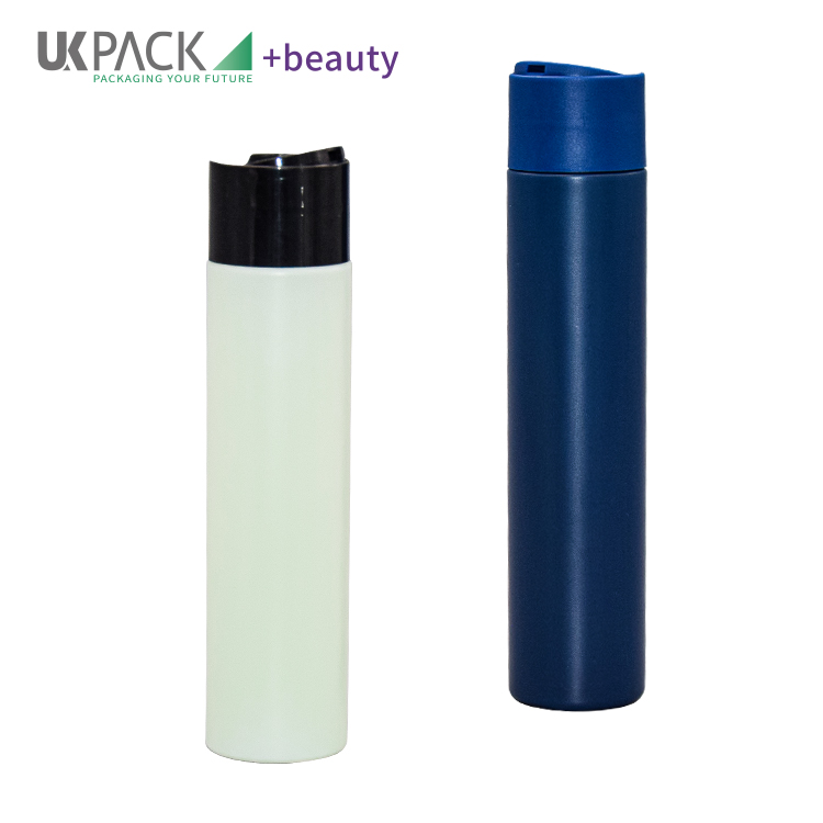 250ml / 300ml HDPE Hair Care Container Squeezable Lotion Pump Bottle Skin Care Packaging UKL14