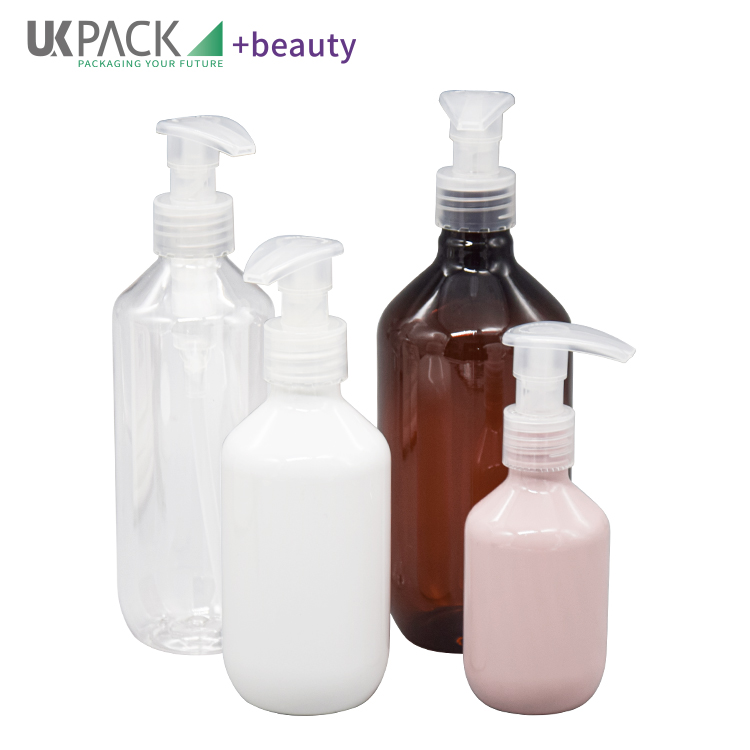 All Plastic 400ml 500ml PET Lotion Bottle Multipurpose For Cosmetic Kitchen Bathroom