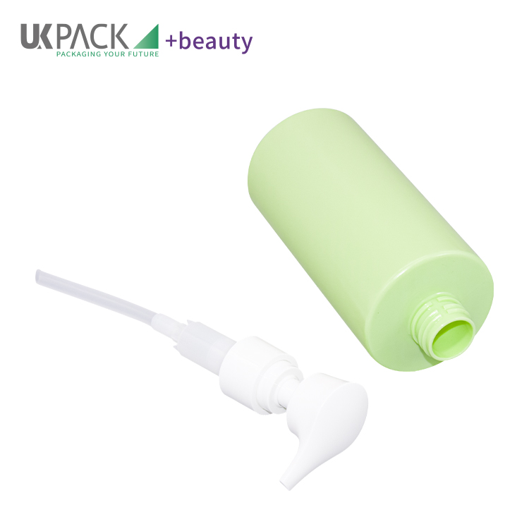 Flat Shoulder Leak Proof PET Lotion Bottle For Body Wash Moisturizer Liquid Soap