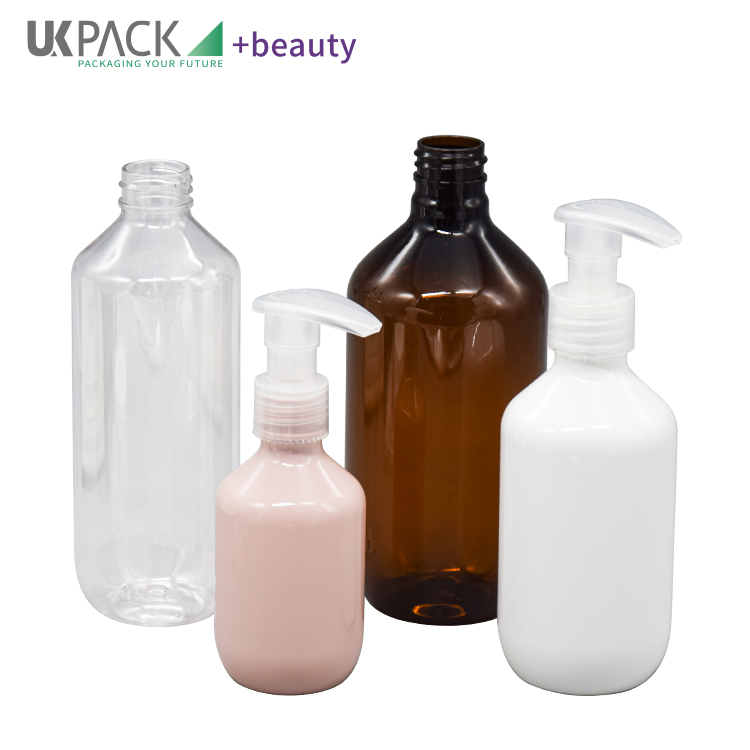 All Plastic 400ml 500ml PET Lotion Bottle Multipurpose For Cosmetic Kitchen Bathroom